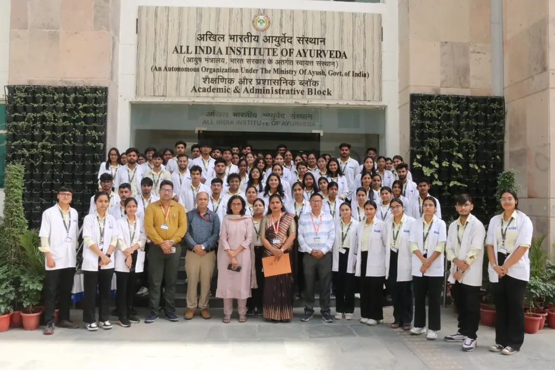 One-Day Educational Visit to All India Institute of Ayurveda (AIIA), New Delhi