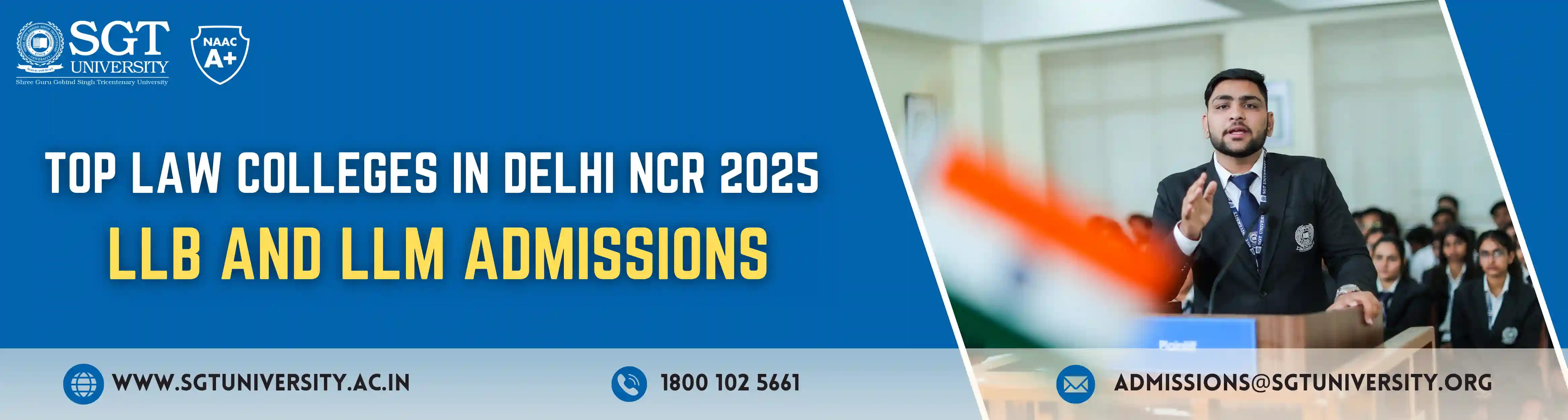 Top Law Universities in Delhi NCR for 2025-26: Admission, Rankings & Career Options