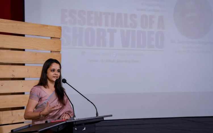 BBC Worldservice national editor Dr Sarvapriya Sangwan interacts with students of SGT University 1