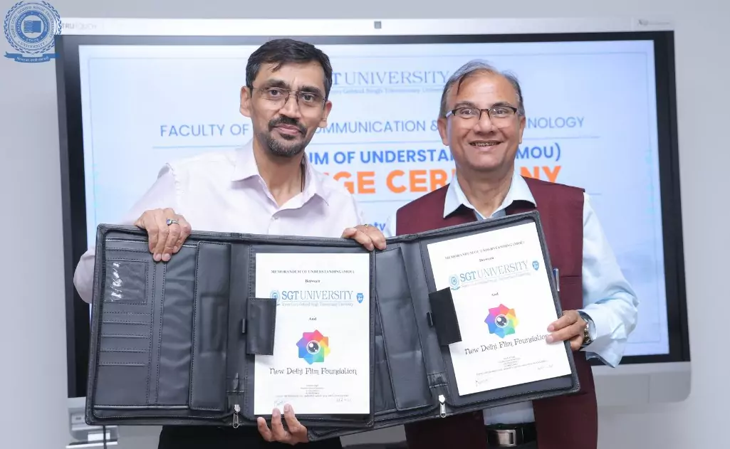 SGT University Becomes a Home To Cinematic Learning 1