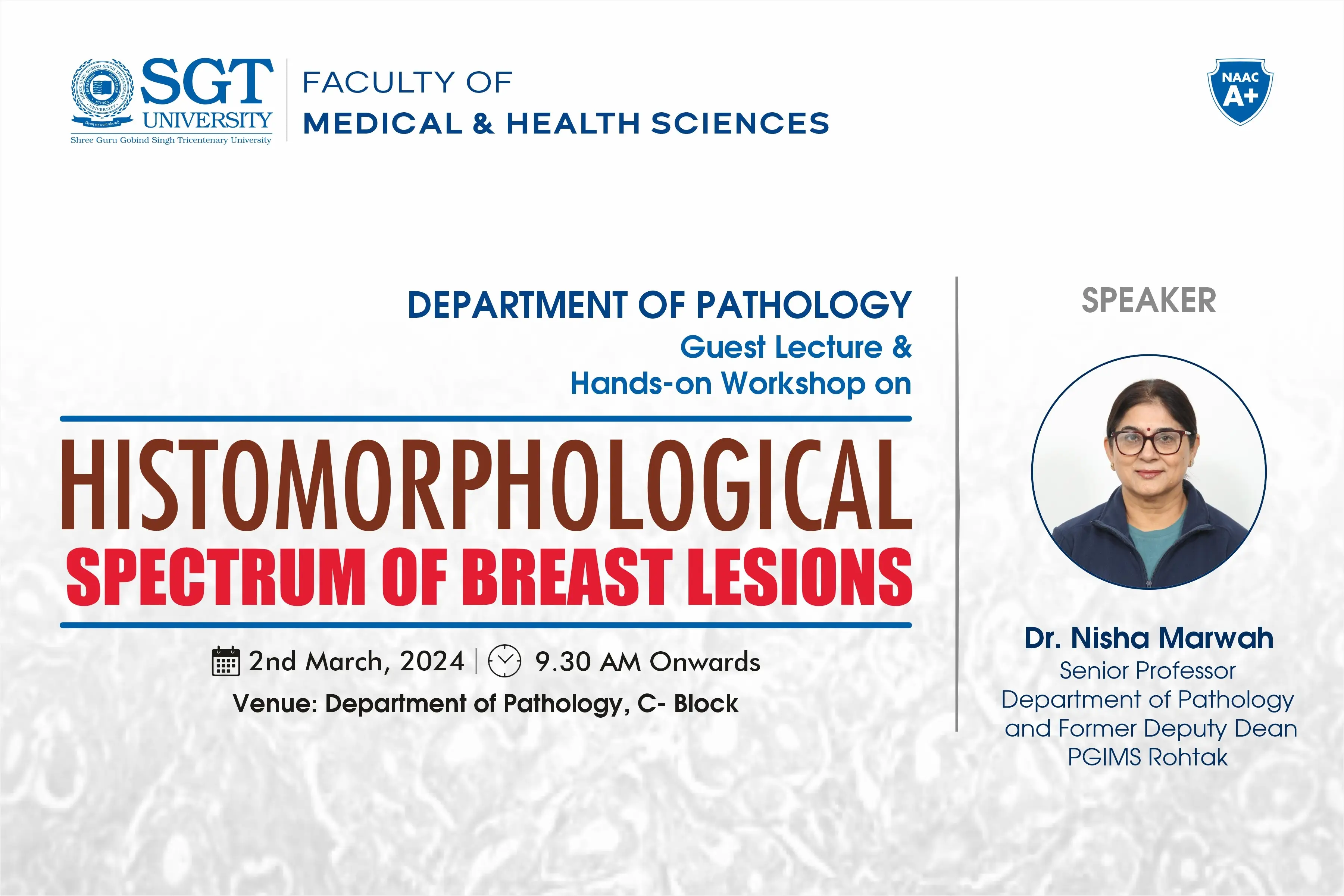 Histomorphological Spectrum of Breast Lesions 1