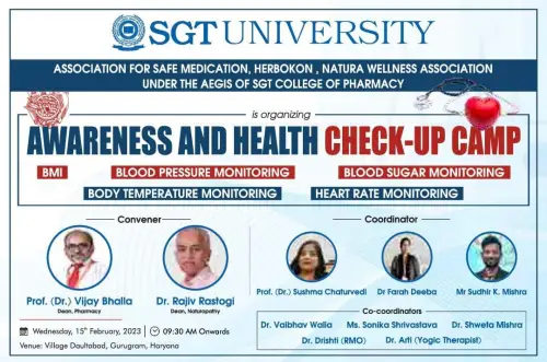 Awareness and Health Check-up Camp 1