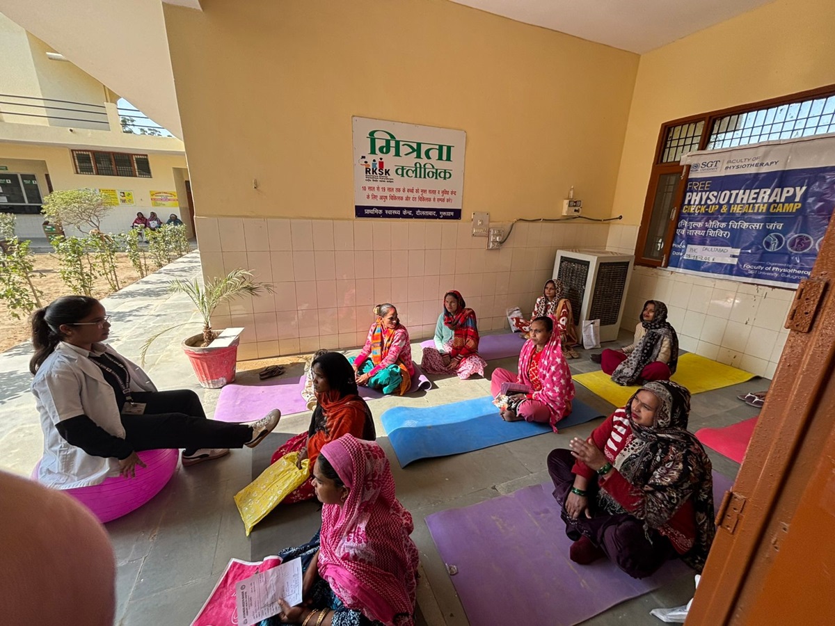 Antenatal Physiotherapy Health Camp  1